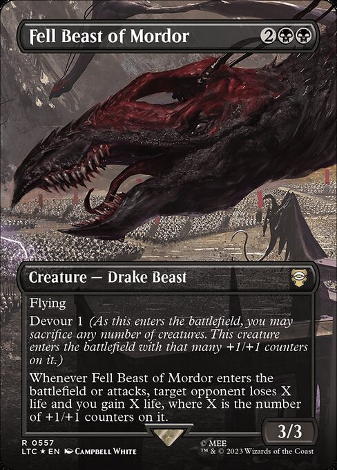 Fell Beast of Mordor - Foil