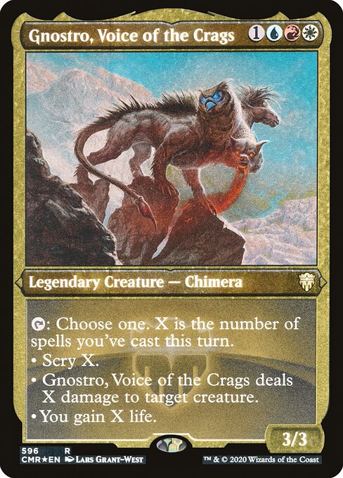 Gnostro, Voice of the Crags - Etched