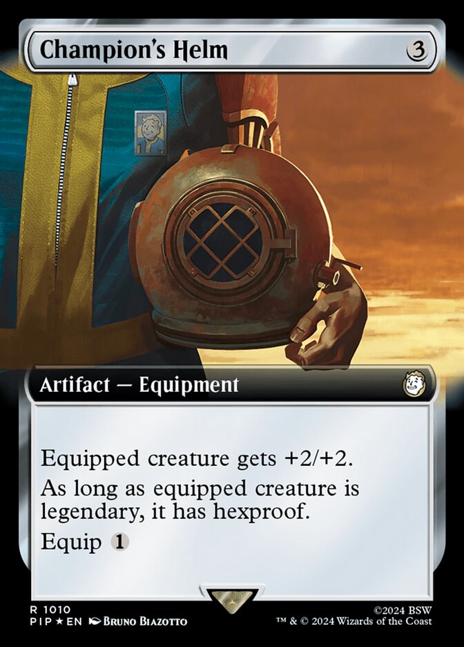 Champion's Helm (Extended Art - Surge Foil)