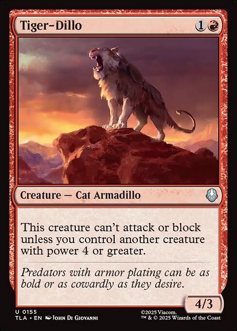 Tiger-Dillo - Nonfoil