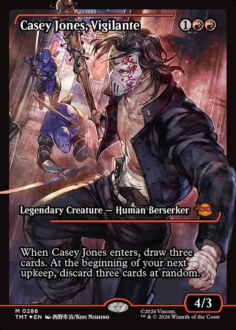 Casey Jones, Vigilante - Nonfoil