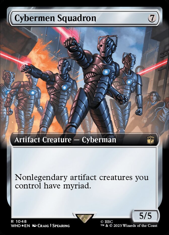 Cybermen Squadron (Extended Art - Surge Foil)