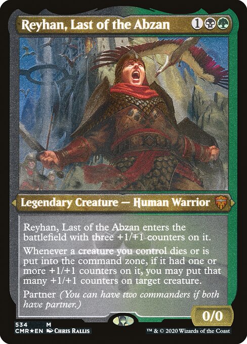 Reyhan, Last of the Abzan - Etched