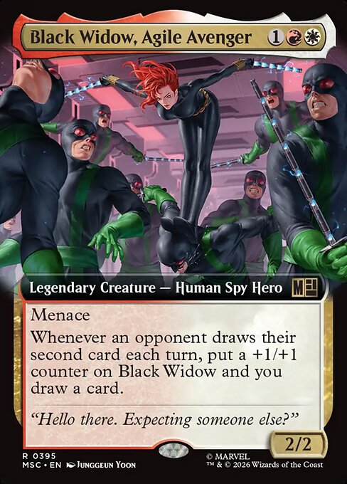Black Widow, Agile Avenger