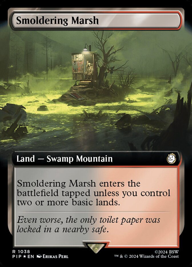 Smoldering Marsh (Extended Art - Surge Foil)