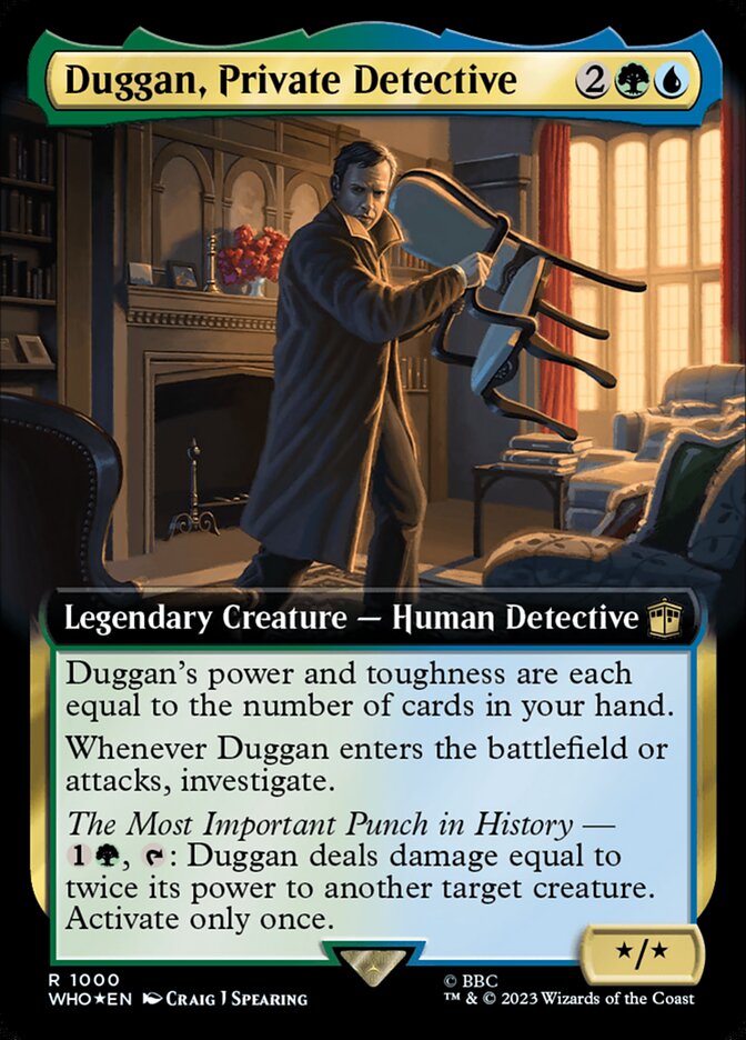 Duggan, Private Detective (Extended Art - Surge Foil)