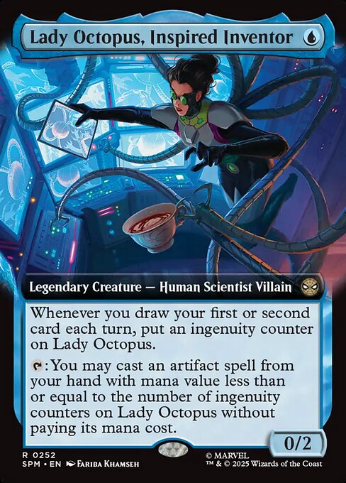 Lady Octopus, Inspired Inventor - Nonfoil