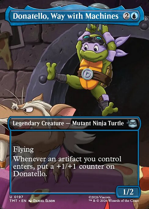 Donatello, Way with Machines - Nonfoil