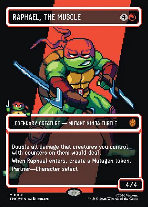 Raphael, the Muscle - Foil