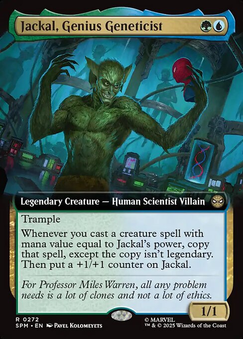 Jackal, Genius Geneticist - Nonfoil