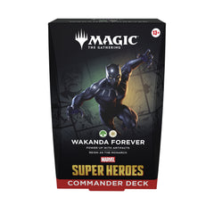 (Pre-Order) Magic: The Gathering - Marvel Super Heroes Commander Deck - Wakanda Forever