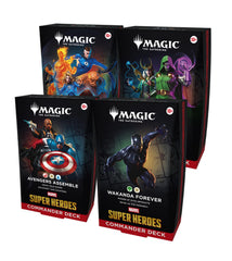 Magic: The Gathering - Marvel Super Heroes Commander Deck Bundle