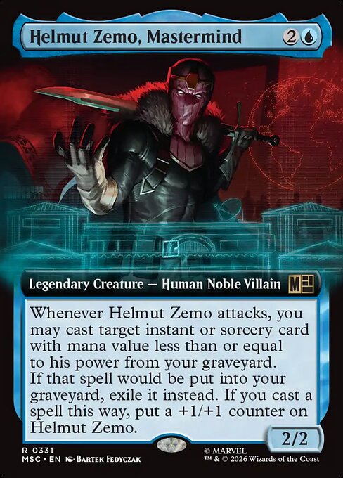 Helmut Zemo, Mastermind