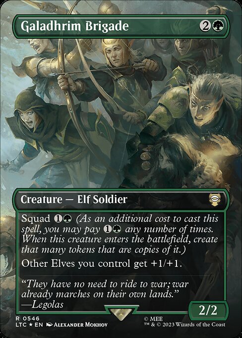 Galadhrim Brigade - Foil
