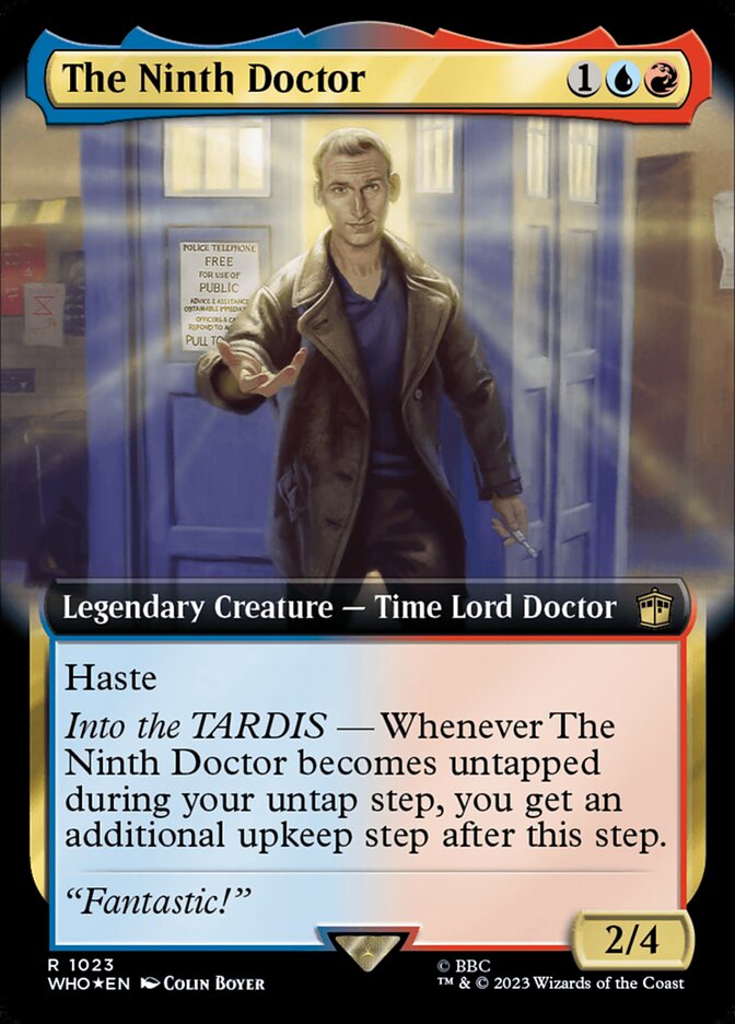 The Ninth Doctor (Extended Art - Surge Foil)