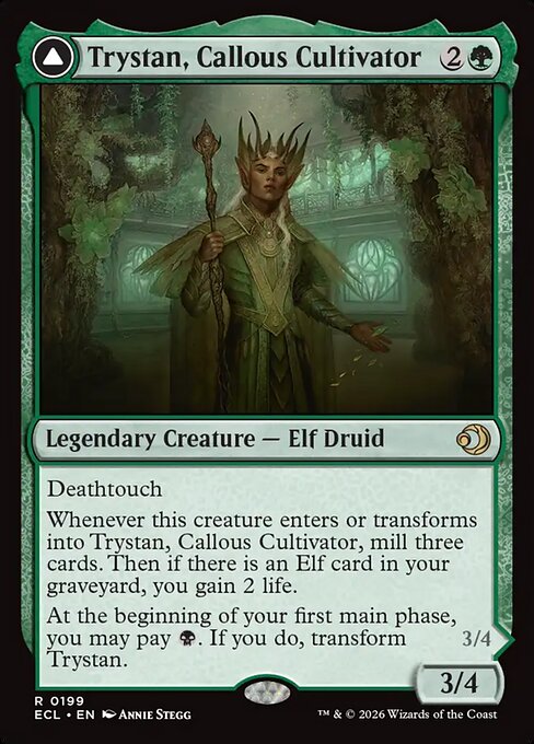 Trystan, Callous Cultivator // Trystan, Penitent Culler - Nonfoil