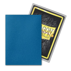 Dragon Shield: Sleeves – Matte Dual – Anniversary Special Edition: Cobalt & Silver