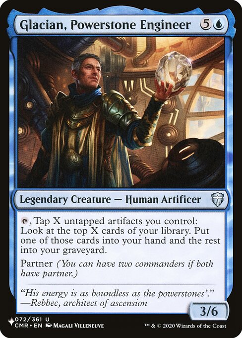 Glacian, Powerstone Engineer - Nonfoil