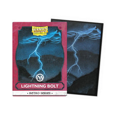 Dragon Shield: Sleeves – Brushed Art – MTG Retro Series: Lightning Bolt