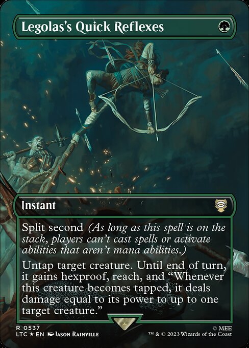 Legolas's Quick Reflexes - Foil