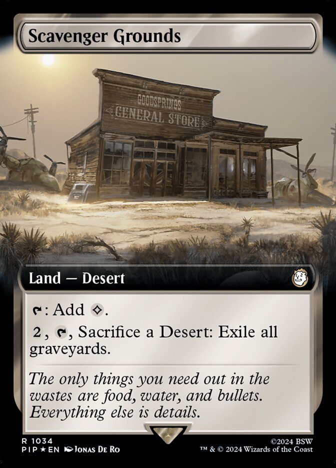 Scavenger Grounds (Extended Art - Surge Foil)