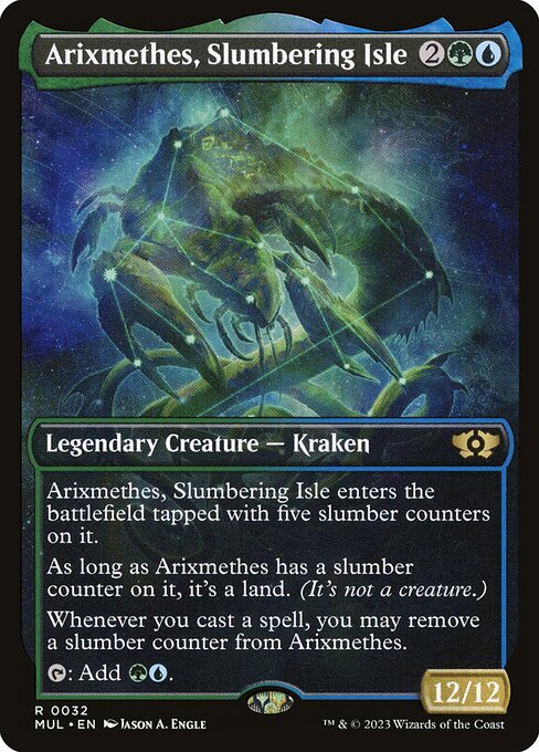 Arixmethes, Slumbering Isle - Nonfoil