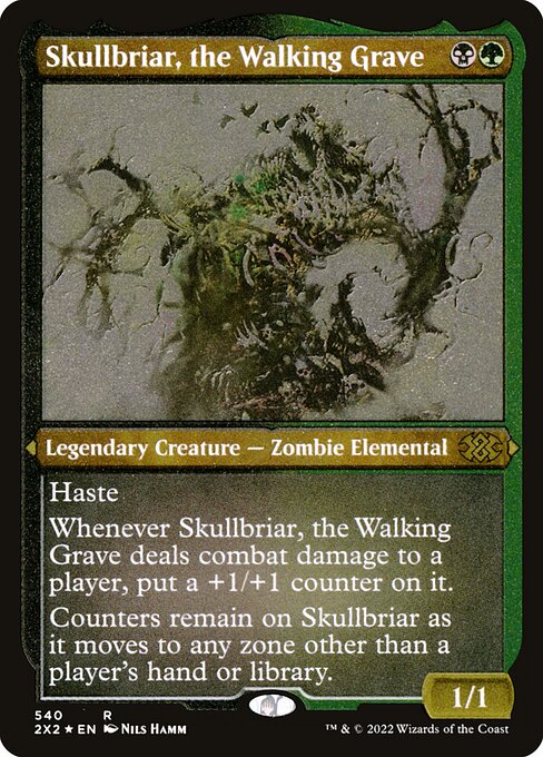 Skullbriar, the Walking Grave - Etched