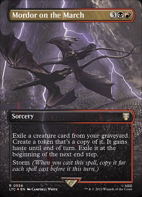 Mordor on the March - Foil