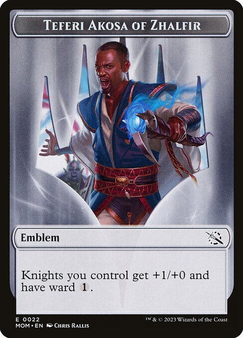 Teferi Akosa of Zhalfir Emblem - Nonfoil