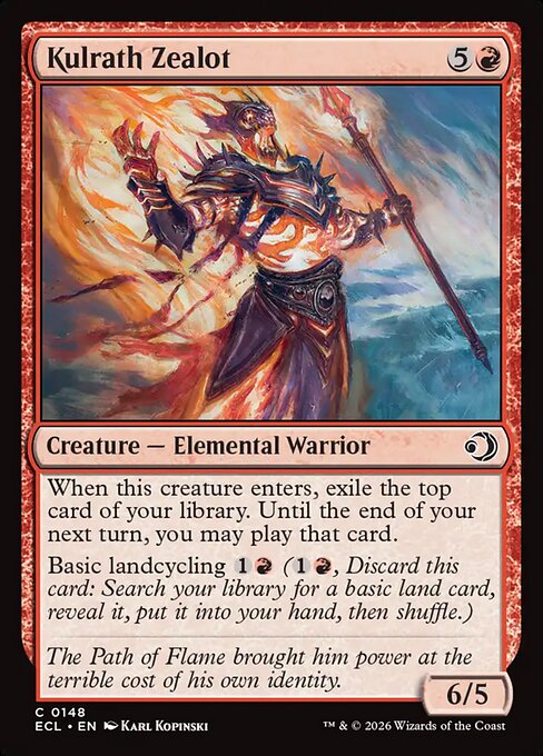 Kulrath Zealot - Nonfoil