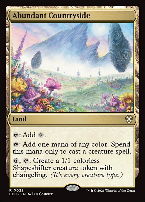 Abundant Countryside - Nonfoil