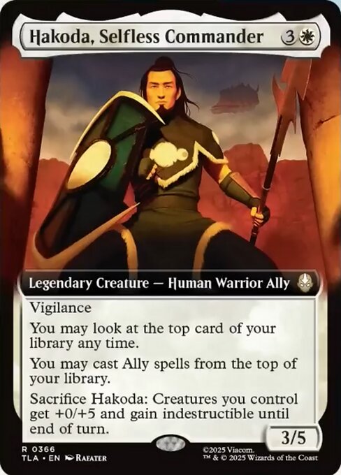 Hakoda, Selfless Commander - Nonfoil
