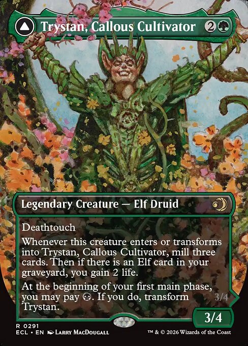 Trystan, Callous Cultivator // Trystan, Penitent Culler - Nonfoil
