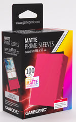 Gamegenic Matte Prime Card Sleeves - Red