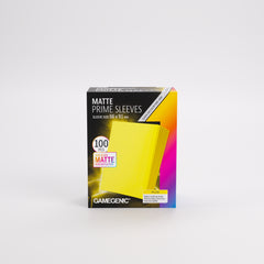 Gamegenic Matte Prime Card Sleeves - Yellow