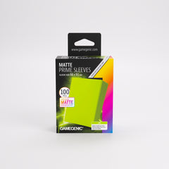 Gamegenic Matte Prime Card Sleeves - Lime