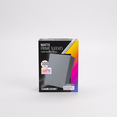 Gamegenic Matte Prime Card Sleeves - Dark Gray
