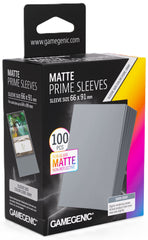 Gamegenic Matte Prime Card Sleeves - Dark Gray