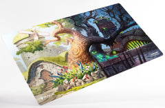 Gamegenic Magic: The Gathering Lorwyn Eclipsed Shiny Playmat - Temple Garden