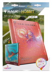 Gamegenic Magic: The Gathering The Hobbit Zip-Up Album 18-Pocket - The Arkenstone/Smaug, Worm of Dread