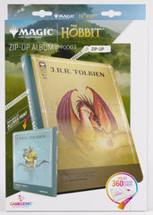 Gamegenic Magic: The Gathering The Hobbit Zip-Up Album 18-Pocket - Gleaming Splendor/The King of Dale