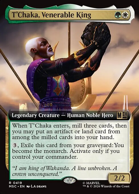 T'Chaka, Venerable King
