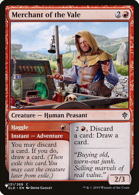 Merchant of the Vale // Haggle - Nonfoil