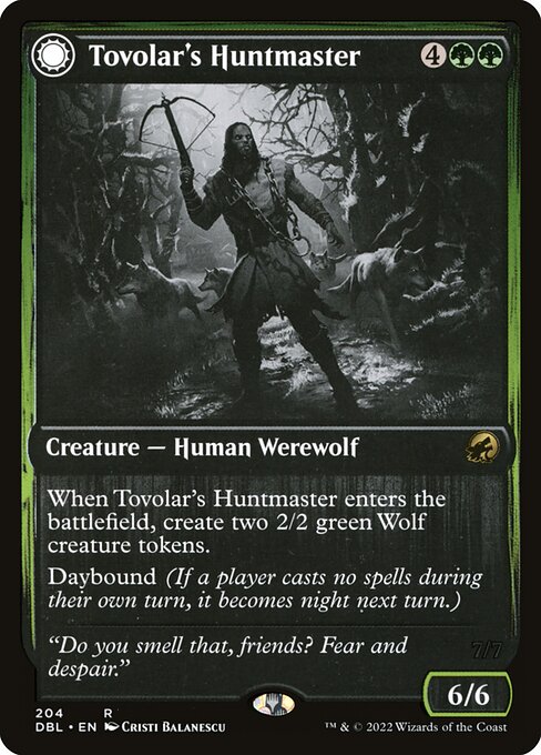 Tovolar's Huntmaster // Tovolar's Packleader - Nonfoil