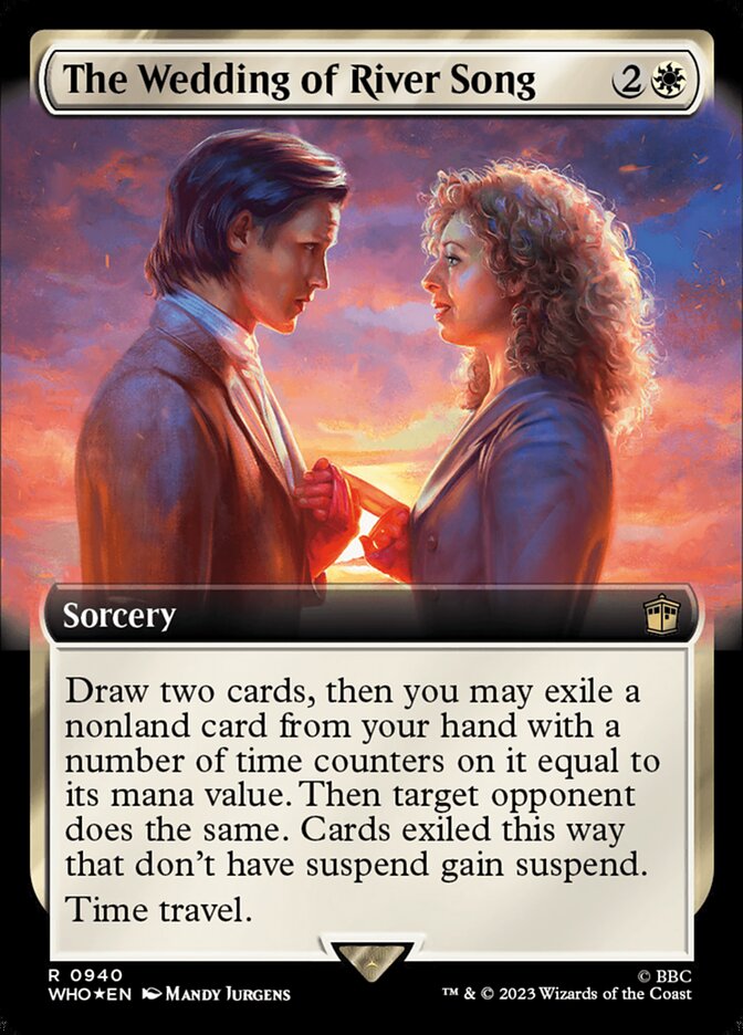 The Wedding of River Song (Extended Art - Surge Foil)