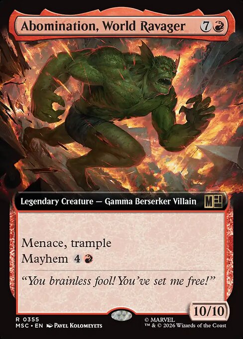 Abomination, World Ravager