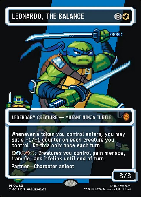 Leonardo, the Balance - Foil