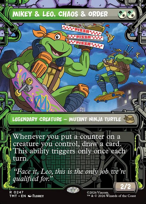 Mikey & Leo, Chaos & Order - Nonfoil