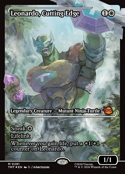 Leonardo, Cutting Edge - Nonfoil