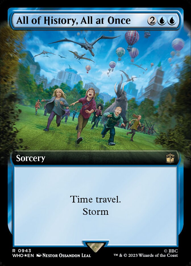 All of History, All at Once (Extended Art - Surge Foil)